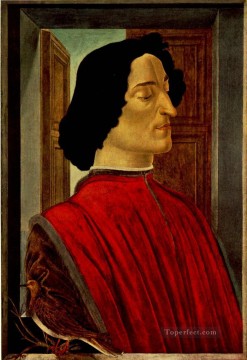 Guliano de Medici Sandro Botticelli Pinturas al óleo